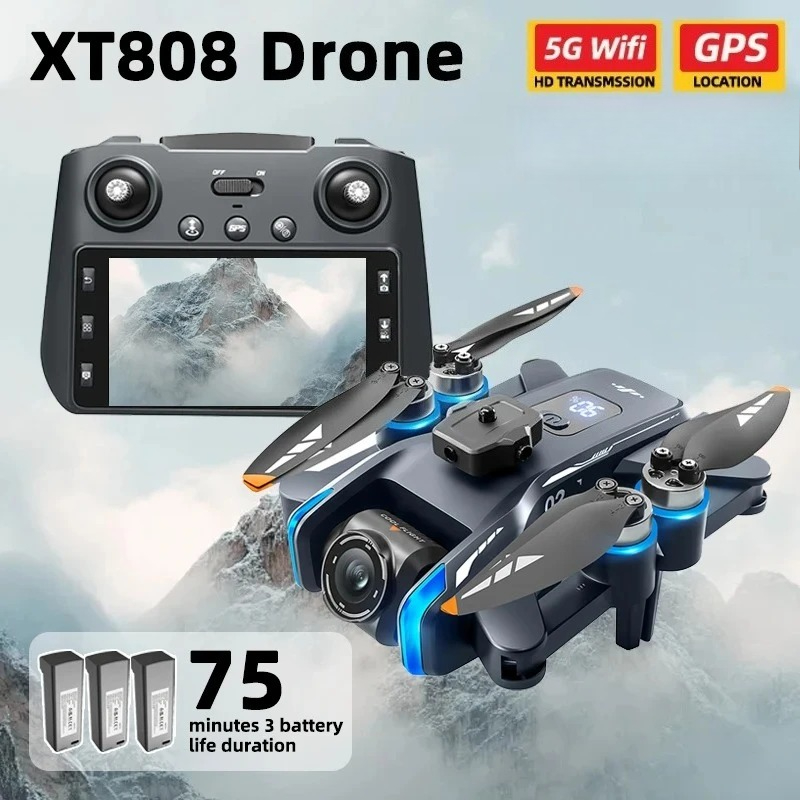 Drone Gps Mount - Dron XT808 Pro MAX Original, 4K