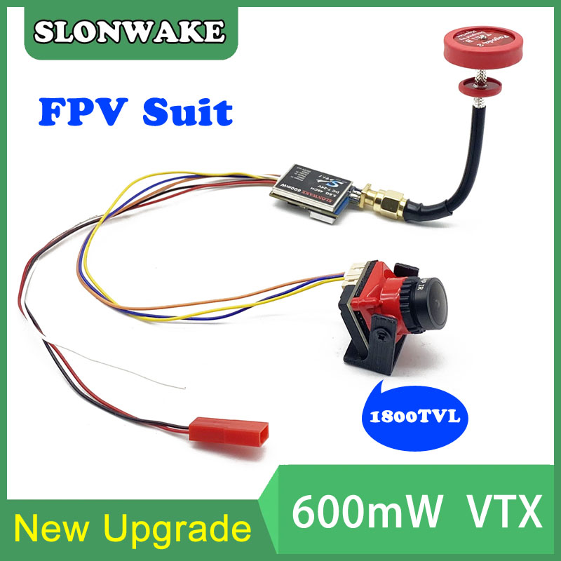 5,8G 48CH 600mW VTX-CAM ajusta - Drone Camera reseña y precio