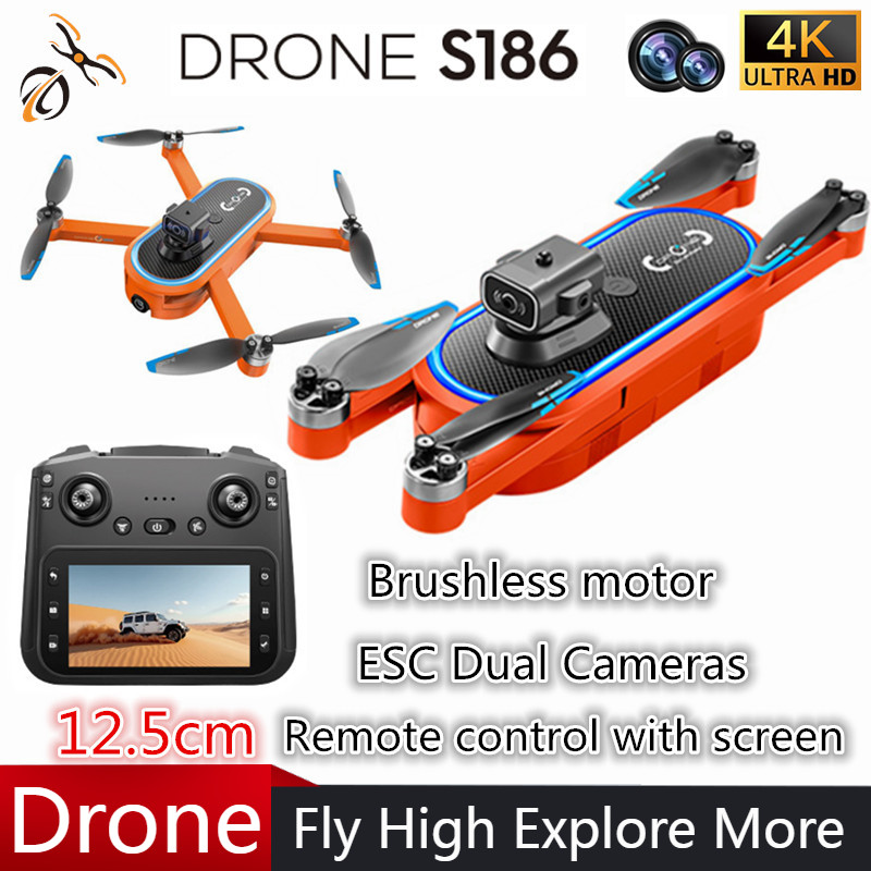 2025 S186 Drone profesional 4K - Drone Charger reseña y precio