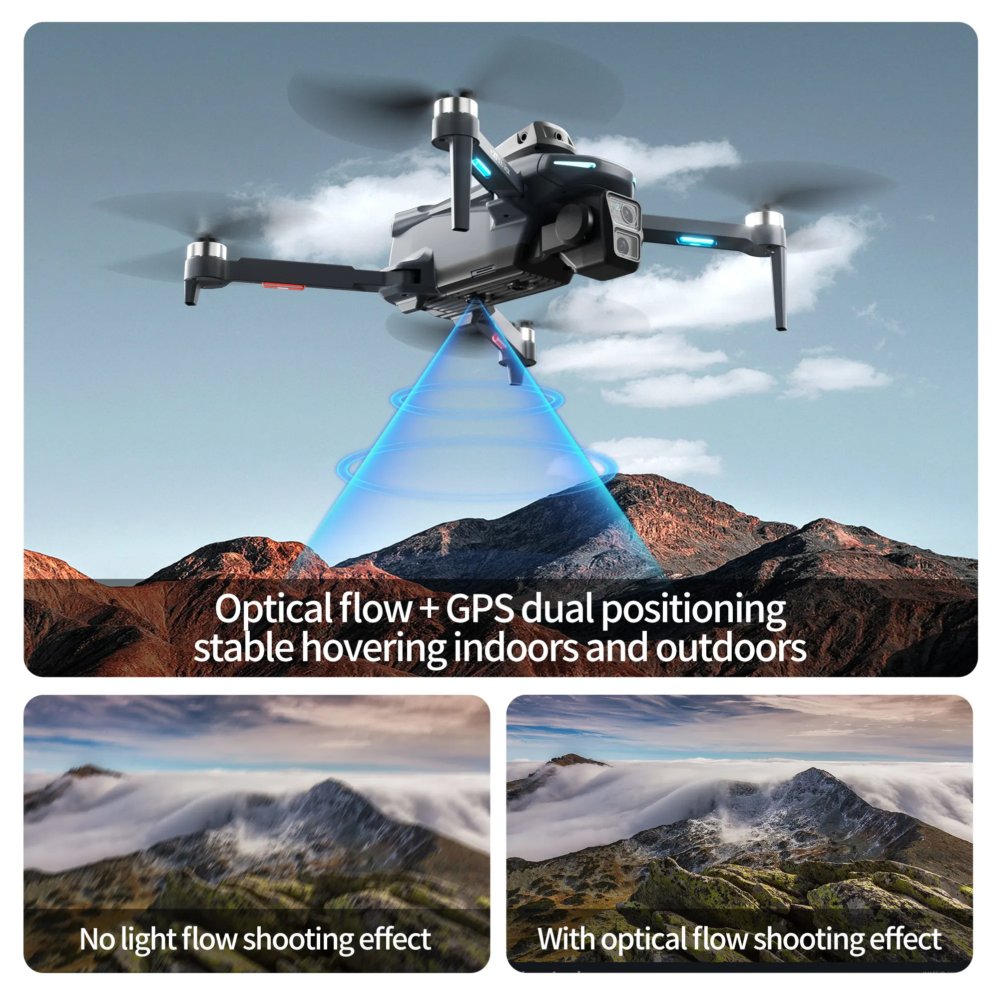 Dron GPS Original XT606 MAX 4k - Drone Gps Mount reseña y precio