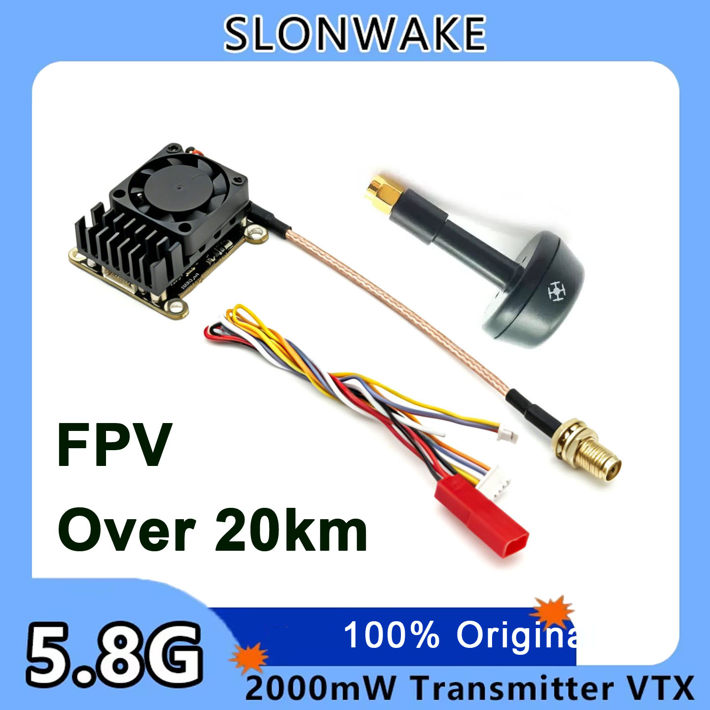 Nuevo transmisor de video inal - Drone Transmitter reseña y precio