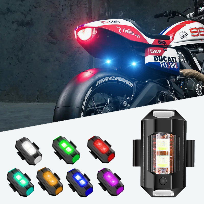 4x Luz LED RGB Remota Anticoli - Drone Led Light reseña y precio