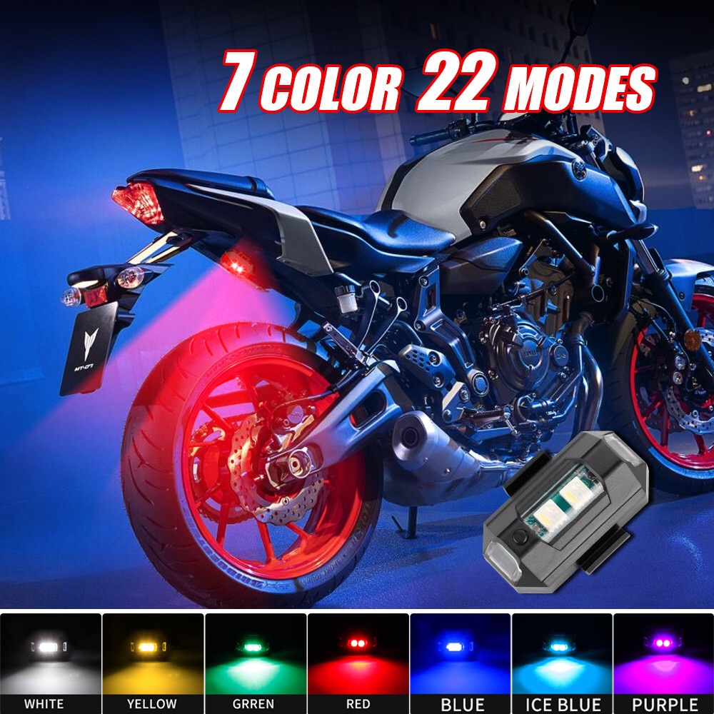4x Luz LED RGB Remota Anticoli - Drone Led Light reseña y precio